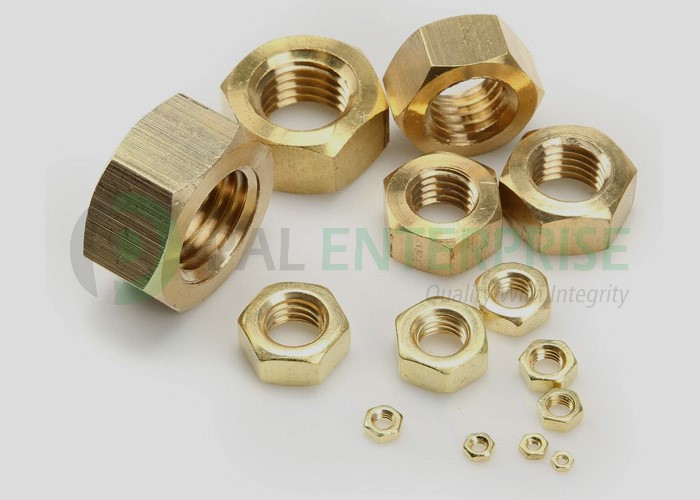 Brass Brass Hex Nuts